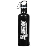 Chicago White Sox Black Stainless Steel Water Bottle
