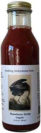 Strawberry Syrup Organic, 12 oz.