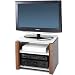 Soundstyle Finewoods WG3-LCD Walnut & Opal Glass LCD TV Stand from Stand & Deliver Image