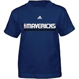 adidas - adidas Dallas Mavericks Youth (sizes 8-20) Practicewear T-Shirt