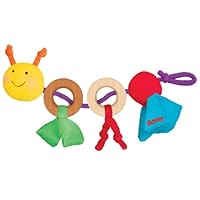 Sassy Earth Brights Wooden Happy Caterpillar Toy