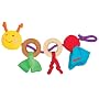 Sassy Earth Brights Wooden Happy Caterpillar Toy
