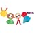 Sassy Earth Brights Wooden Happy Caterpillar Toy