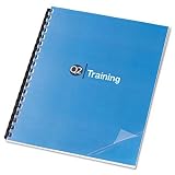 ViewPresentation Binding Cover, Plastic, 8 1/2 x 11, Crystal Clear, 100 per Box