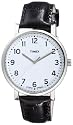 Timex Herren-Armbanduhr XL Easy Reader Modern Heritage Analog Leder T2N382