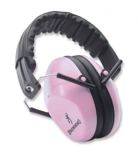Browning-Buckmark Hearing Protection, Pink