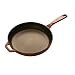 Kitchen & Housewares : Lodge Enameled Cast-Iron 11-Inch Skillet, Cafe
