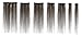 Emosa Clip in Remy Human Hair Extensions Off Black 7pcs 70g