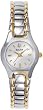 Bulova Women's Dress 98T84 Silver Brass Quartz Watch with Silver Dial