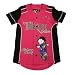 Women's Betty Boop Biker Babe Jersey (Pink/Black, X-Large)