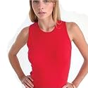 American Apparel Women's Sleeveless Crew Neck T-Shirt