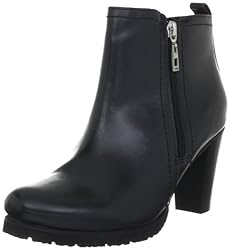 Mexx Monia 3 Cow Lthr Suede F7IWB043, Damen Fashion Stiefel, Schwarz (Black 1), EU 40