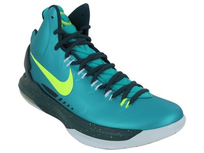 Nike Men's NIKE KD V BASKETBALL SHOES 11 Men US (ATMC TL/VLT/DK ATMC TL/FBRGLSS)