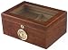 100-cigar Humidor Cherrywood with Glass Top