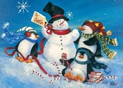 Penguins Playtime Jigsaw Puzzle 60pc