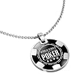 WSOP Stainless Steel Chip Pendant