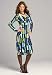 metrostyle V-Neck Dress (BLACK,12)