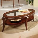 Bassett Mirror Ashland Heights Oval Cocktail Table