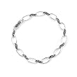 FOJO's Marcasite Oval Link Bracelet