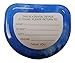 Pro Force Designer Series Mouthguard Case- Blue/White