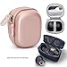CaseSack Protective Case for Samsung Gear IconX (2018 Edition) Bluetooth Cord-Free Fitness Earbuds, Tailored Made, Compact and Light Weight, mesh Pocket for Cable (Rose Gold)
