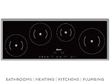 Neff In Line design induction hob black ceramic Series 3