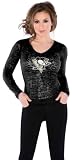 Pittsburgh Penguins Women's Burnout Team Long Sleeve Thermal - by Alyssa Milano