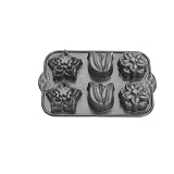 Nordic Ware Pro Cast Floral Cupcake Pan