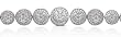 14K White Gold Diamond Bracelet - 4.75 Ct.