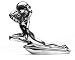Mighty Atlas-Chrome Plated Hood Ornament