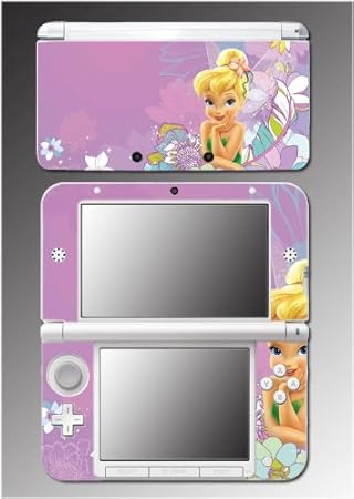 Tinkerbell Princess Fairy Pixie Tinker Bell Video Game Vinyl Decal Cover Skin Protector 10 for Nintendo 3DS XL