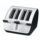 T-fal  TT7461002 Avante Deluxe 4-Slice Toaster - Black