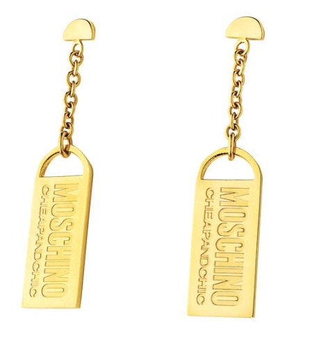 MOSCHINO JEWELS I LOVE LABELLS EARRINGS IPG MJ0114 Preisvergleich