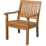 Arboria 88033671 Idlewild Outdoor Wood Serenity Armchair