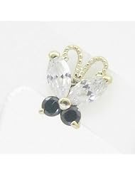 Kids 14K solid gold earrings fancy stud hoop huggie ball fashion dangle swa...