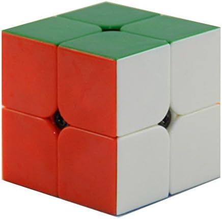 YCQC Black-ManBa QiYi 2x2 2x2x2 Stickerless Speed Cube Puzzle