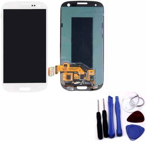 Zixia Shop White HD Quality LCD Touch Screen Assembly For Samsung Galaxy S3 III i9300 - white