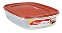 Rubbermaid 7J76 Easy Find Lid Rectangle 24-Cup Food Storage Container