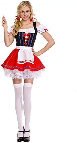 Lowestbest Sexy Beer Girl Cosplay Exotic Hallowen Costume Sweet Maid