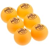 JOOLA ROSSI Three-Star Orange 40mm Table Tennis Balls, 6-Count