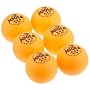 JOOLA ROSSI Three-Star Orange 40mm Table Tennis Balls, 6-Count