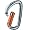 Petzl William Locking Carabiner Triact-Lock/Orange, One Size
