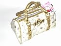Hello Kitty Hand Bag CREAM With Gold Trim