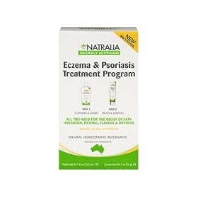 Eczema and Psoriasis Treatment 2 pack by Natralia