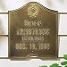 Personalized Dutch Family Name Aluminum House Plaque