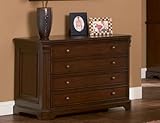 IMAGE OF Rich Cappuccino Finish Home Office Lateral File Cabinet