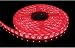 Flexible Waterproof Lighting Strip LED Ribbon 5 Meter or 16.4 Ft 12v for All your Decorations (Red) with Power Adapter included