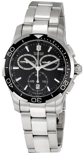Victorinox Swiss Army Men's 241302 Alliance Sport Chronograph Black Dial Watch