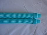 2 Pk Pool Cleaner Hose for Pentair Kreepy Krauly Zodiac Baracuda 40" Aqua