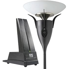 New - H Duo Wireless Speaker Lamp by Hunter Fan Company